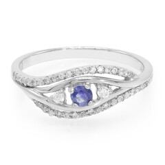 Kanchanaburi Sapphire Silver Ring