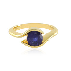 Madagascar Blue Sapphire Silver Ring
