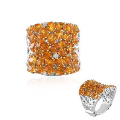 Cherry Opal Silver Ring (Dallas Prince Designs)