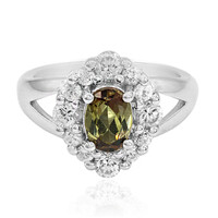Andalusite Silver Ring