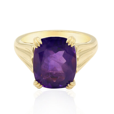 Zambian Amethyst Silver Ring