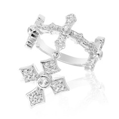 Zircon Silver Ring (Dallas Prince Designs)