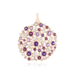 Amethyst Silver Pendant (KM by Juwelo)