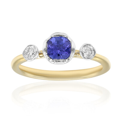 18K AAA Tanzanite Gold Ring (CIRARI)