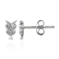 Zircon Silver Earrings