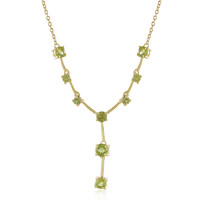 Peridot Silver Necklace