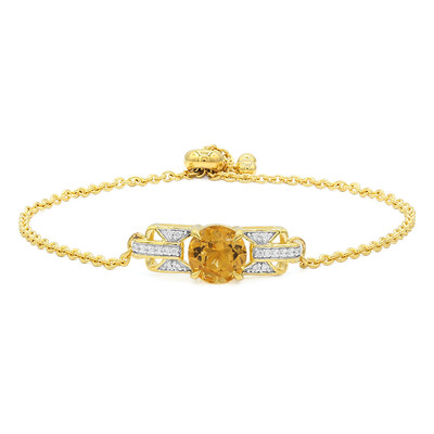 Citrine Silver Bracelet (Remy Rotenier)