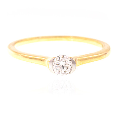 18K Flawless (D) Diamond Gold Ring (LUCENT DIAMONDS)