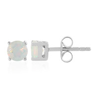 Welo Opal Silver Earrings