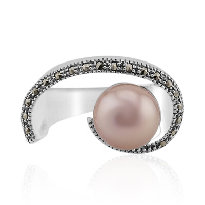Ming Pearl Silver Ring (Annette classic)