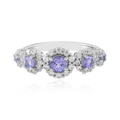 Tanzanite Silver Ring
