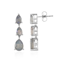Labradorite Silver Earrings