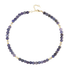 Tanzanite Silver Necklace (Riya)