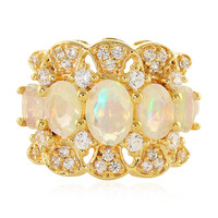 Welo Opal Silver Ring