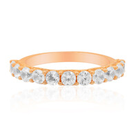 Zircon Silver Ring