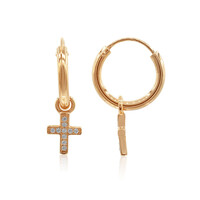 Zircon Silver Earrings