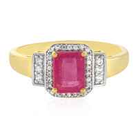 Madagascar Pink Sapphire Silver Ring