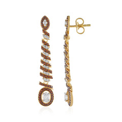 Zircon Silver Earrings