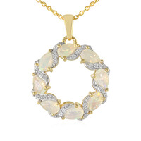 Welo Opal Silver Necklace