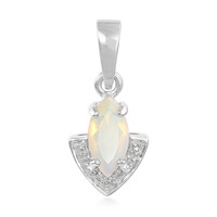 Indonesian Opal Silver Pendant