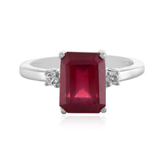 Madagascar Ruby Silver Ring