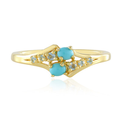 Sleeping Beauty Turquoise Silver Ring