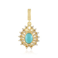 Turquoise Silver Pendant