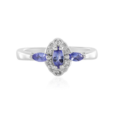 Tanzanite Silver Ring