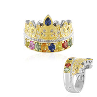 Madagascar Pink Sapphire Silver Ring (Dallas Prince Designs)