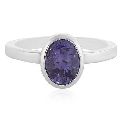 Tanzanite Silver Ring