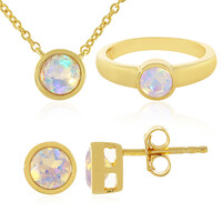 Welo Opal Silver Ring