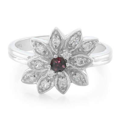 Malawi Ruby Silver Ring