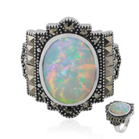 Welo Opal Silver Ring (Annette classic)