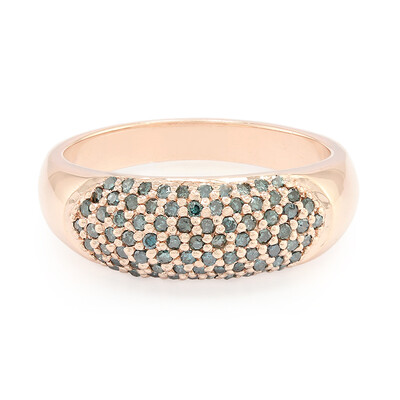 Fancy Diamond Silver Ring