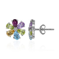 Peridot Silver Earrings