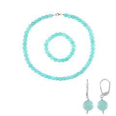 Amazonite Silver Set