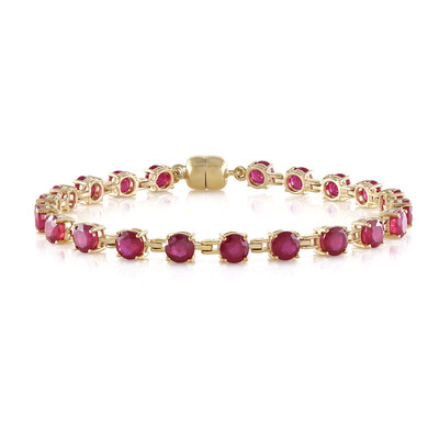 Madagascar Ruby Silver Bracelet