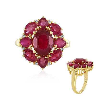 Madagascar Ruby Silver Ring