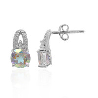 Moonlight Topaz Silver Earrings