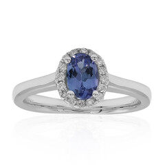 10K AAA Tanzanite Gold Ring