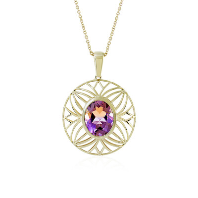 9K Ametrine Gold Necklace (Ornaments by de Melo)