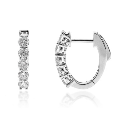 14K SI2 (H) Diamond Gold Earrings (CIRARI)