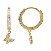 Zircon Silver Earrings