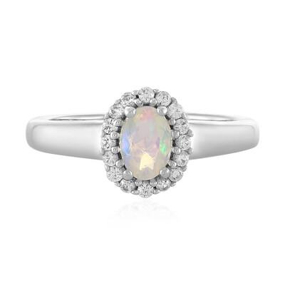 Welo Opal Silver Ring