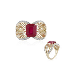 9K Madagascar Ruby Gold Ring (Ornaments by de Melo)