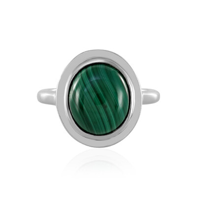Malachite Silver Ring (MONOSONO COLLECTION)