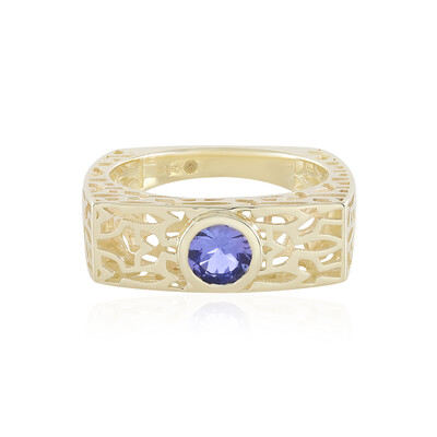 9K AAA Tanzanite Gold Ring (Ornaments by de Melo)