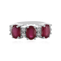 Madagascar Ruby Silver Ring