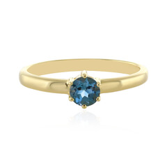 London Blue Topaz Silver Ring