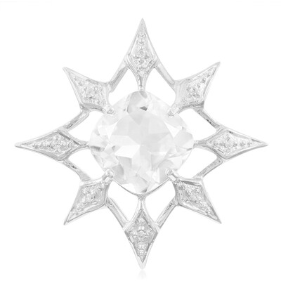 Prince Quartz Silver Pendant